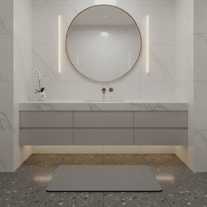 Alfombra Antideslizante para Baño | Secado Rápido y Elegante