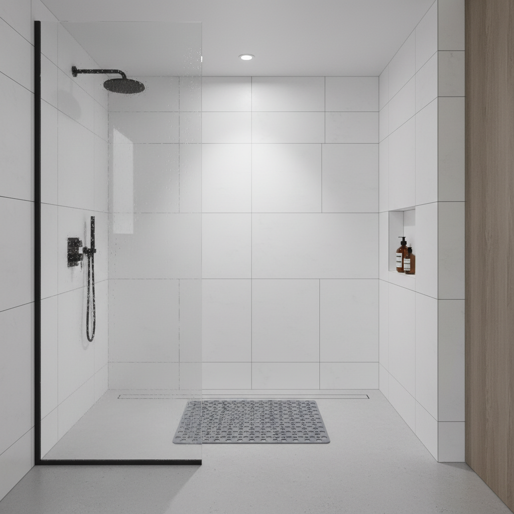 Alfombra Ducha Antideslizante Secado Rápido | Seguridad en Baño