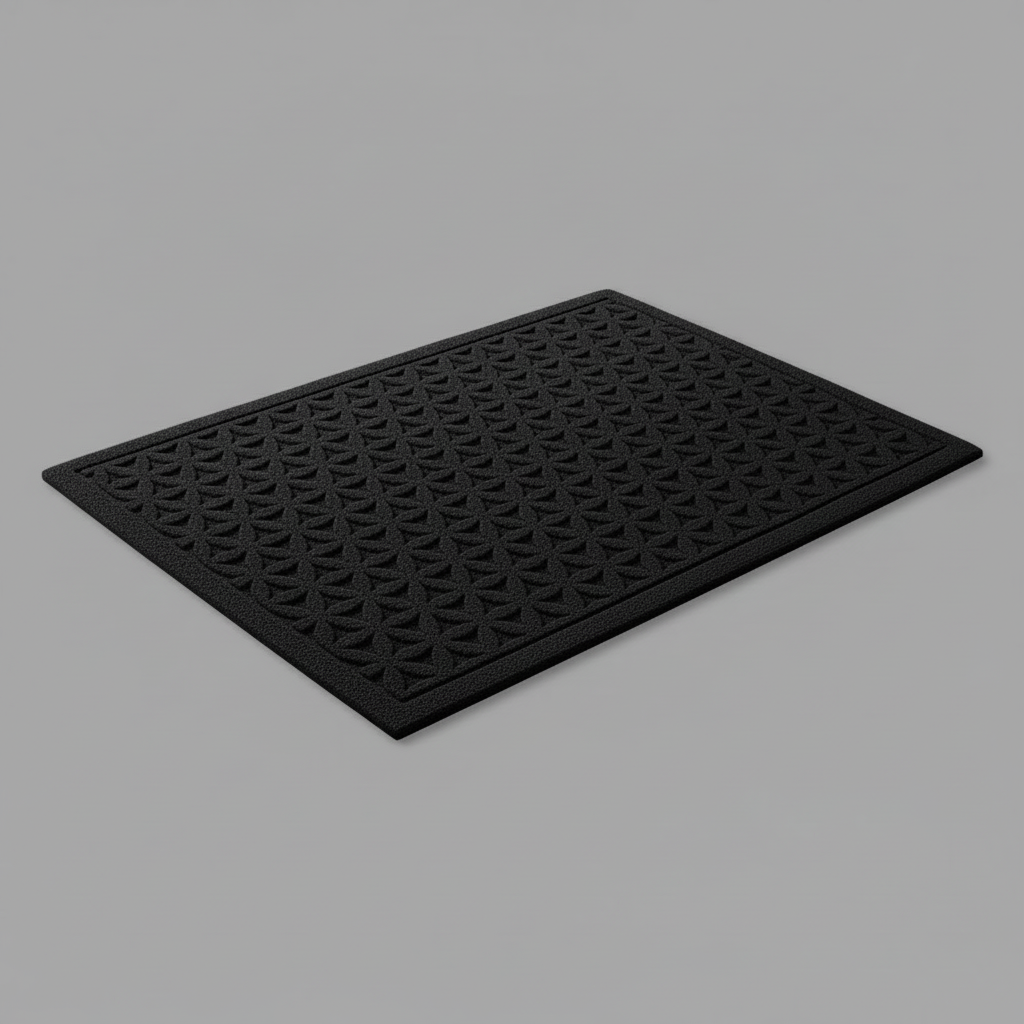 Felpudo Antideslizante Gris | Alfombra Entrada Casa Exterior