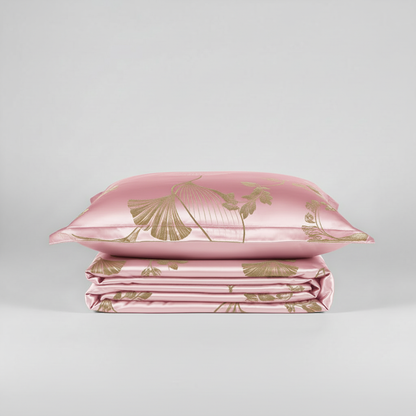 Funda Nórdica Floral de Satén | Ropa de Cama Cama 150