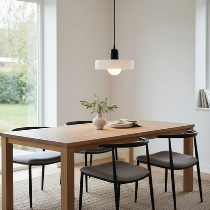 Lámpara Colgante Bauhaus | Lámpara de Techo Moderna de Vidrio