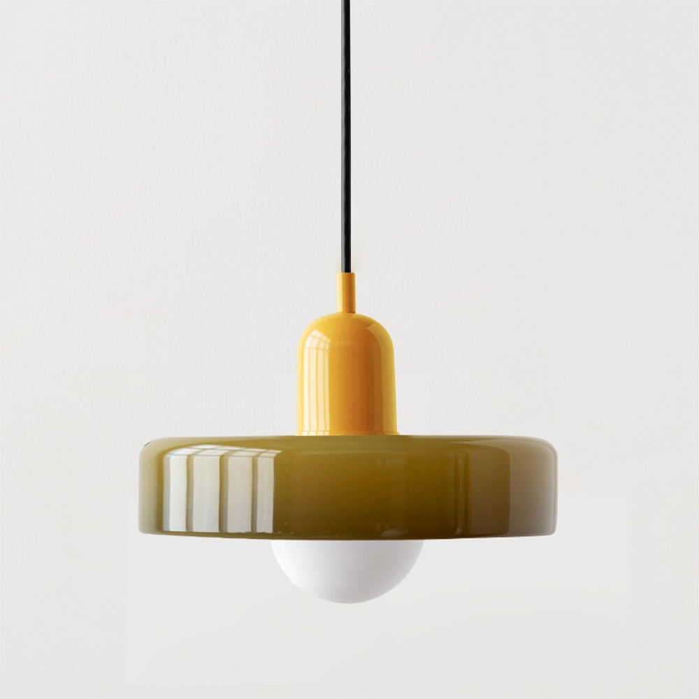 Lámpara Colgante Bauhaus | Lámpara de Techo Moderna de Vidrio 14