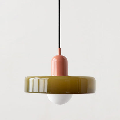Lámpara Colgante Bauhaus | Lámpara de Techo Moderna de Vidrio 24