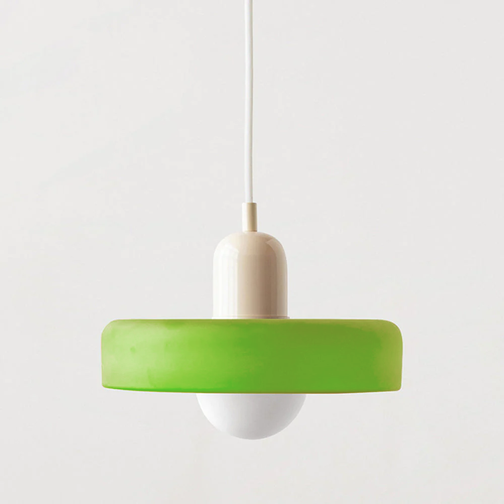 Lámpara Colgante Bauhaus | Lámpara de Techo Moderna de Vidrio 26