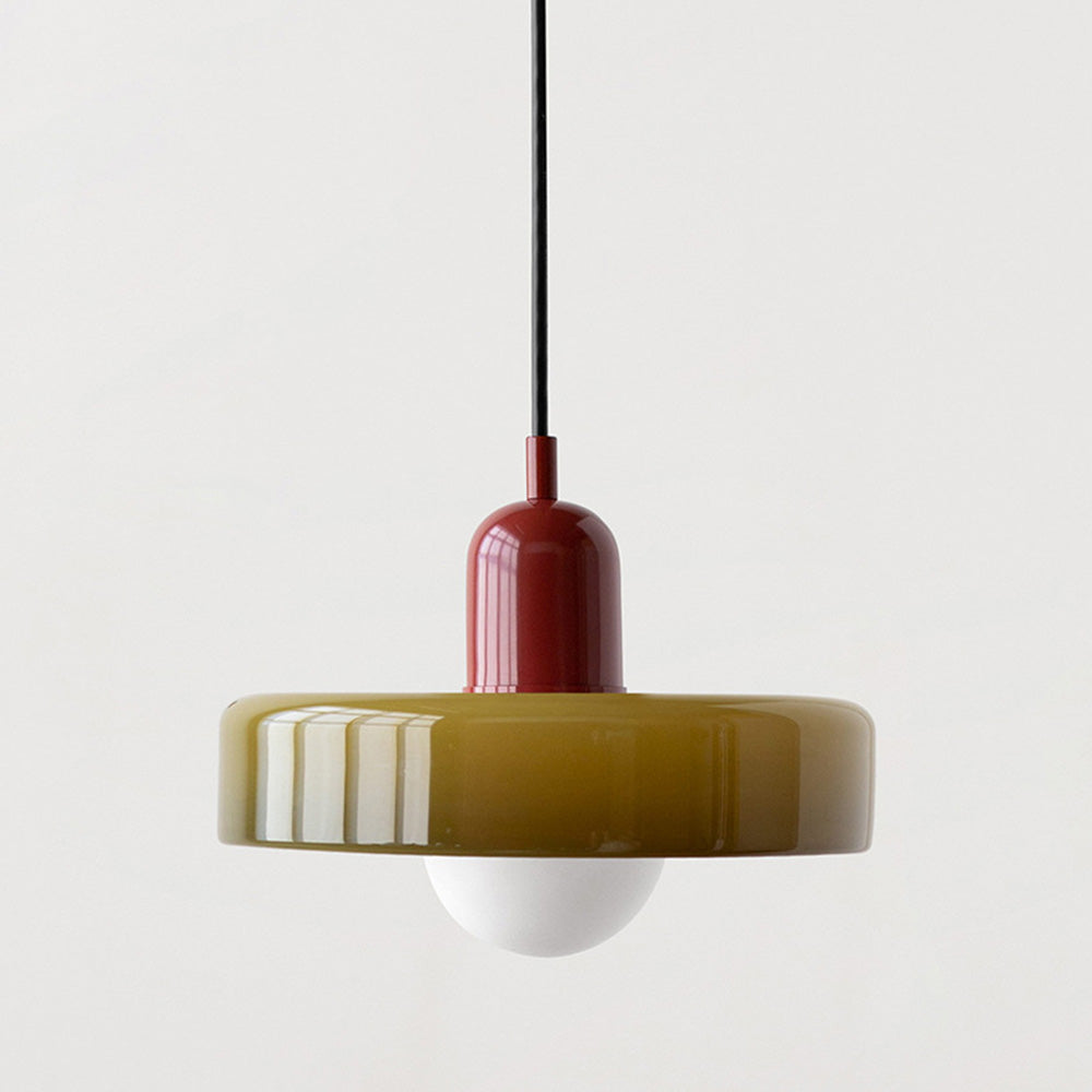 Lámpara Colgante Bauhaus | Lámpara de Techo Moderna de Vidrio 29