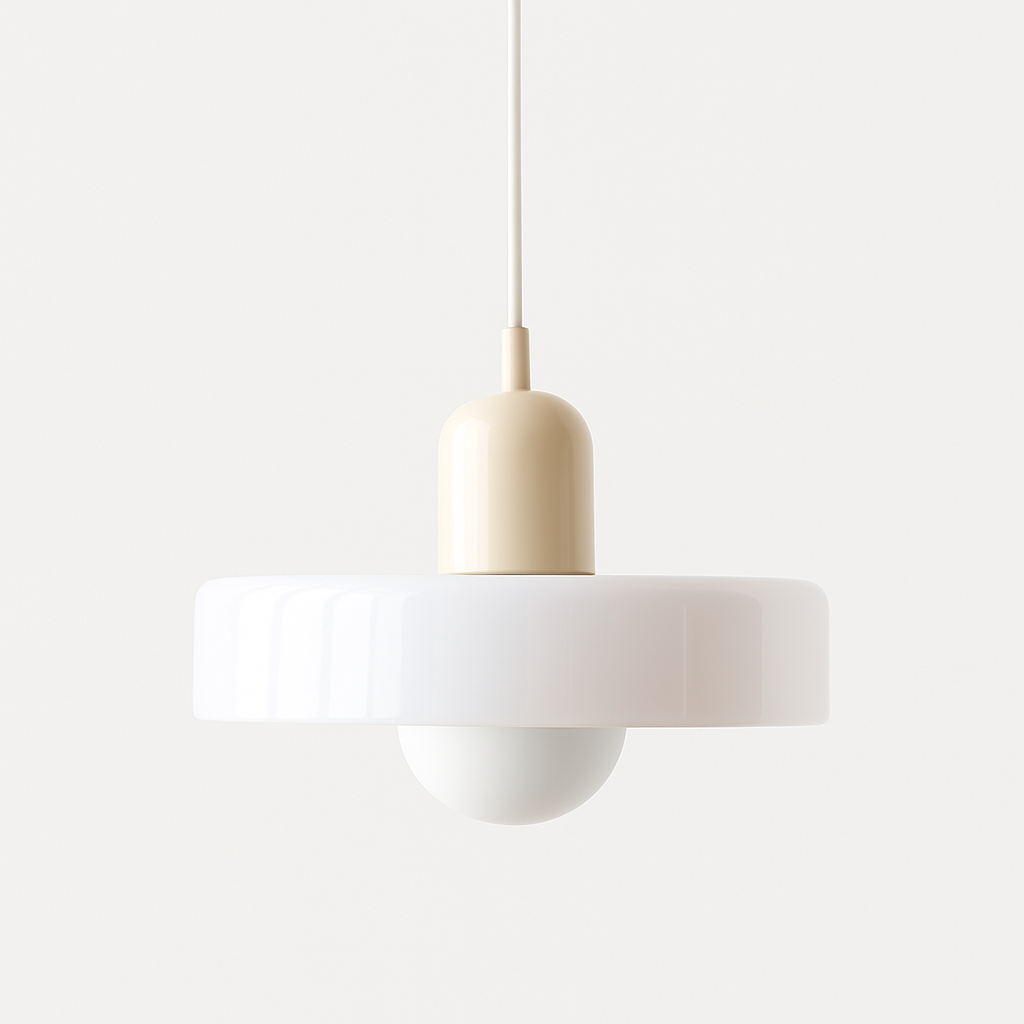 Lámpara Colgante Bauhaus | Lámpara de Techo Moderna de Vidrio 31
